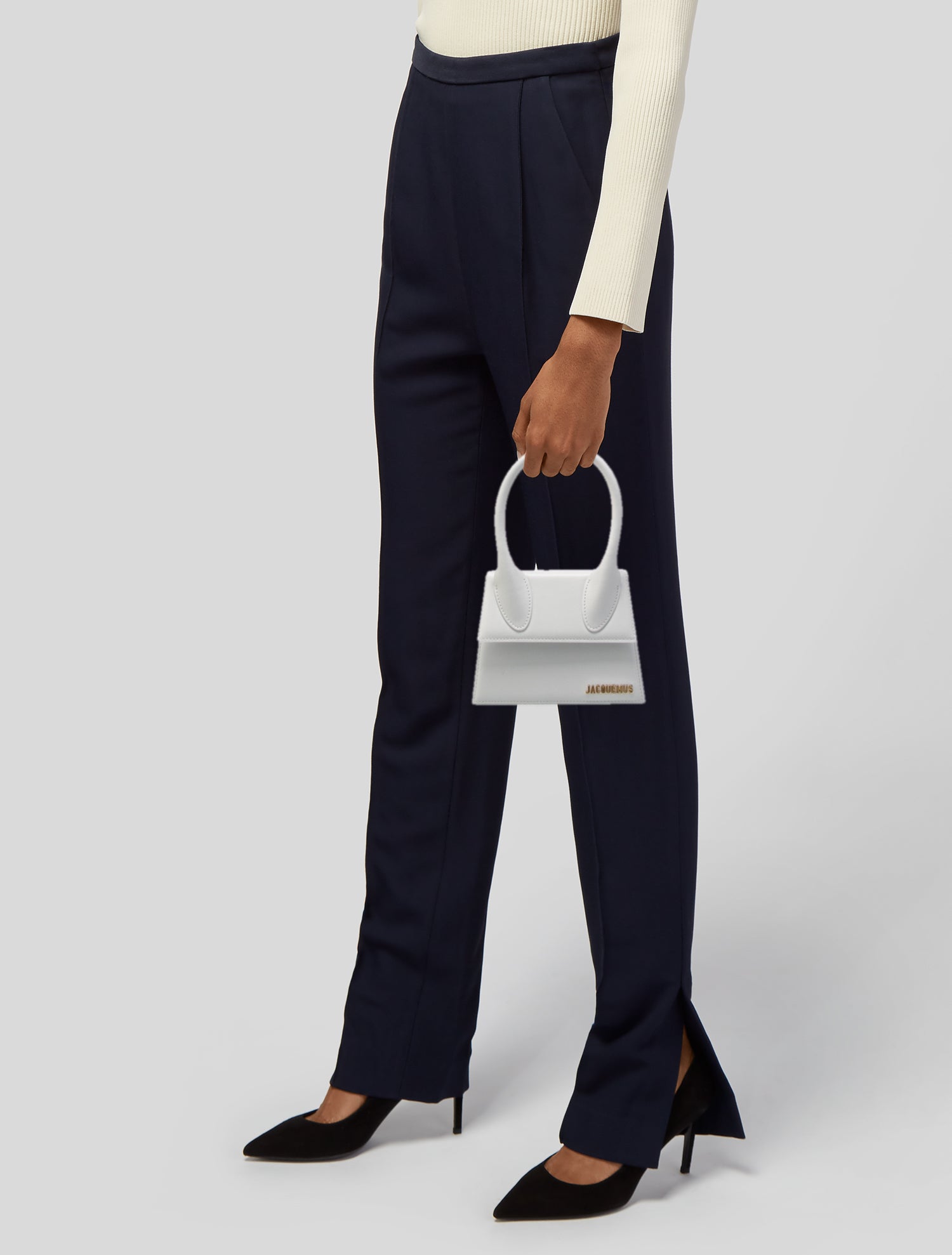 Jacquemus Leather Top Handle Bag w/ Tags